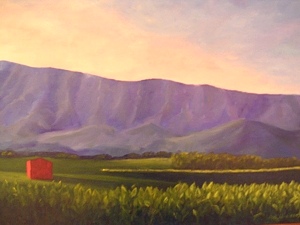 Patti Lane - Hay at Sunset