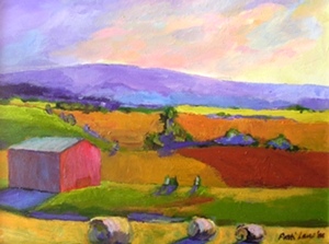 Patti Lane - Hay at Sunset