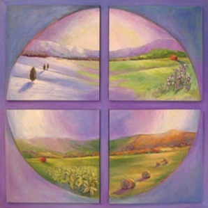 Patti Lane - Hay at Sunset