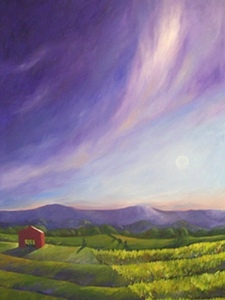 Patti Lane - Hay at Sunset