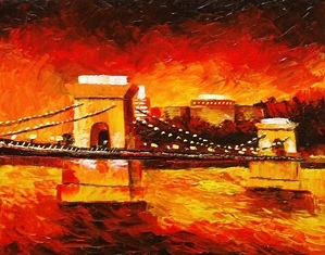 Kristin Crestejo - Hungary Chain Bridge