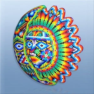 Silver Eagle Artist Bearer - Casa Huichol