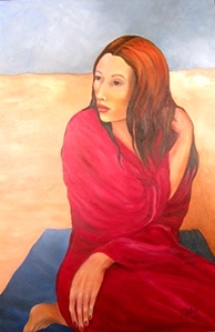 Joyce DiBona - Woman In Red