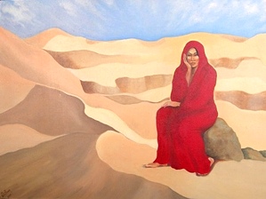 Joyce DiBona - Woman In Red