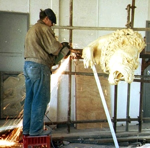 Barry Baldwin - Fallen Angel Head in Progress