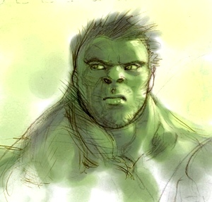 Keron Grant - Hulk Sketch
