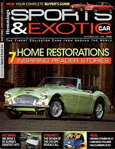 Artist Bobbie Crews |  Hemming's Sports and Exotic Car Magazine December 2012