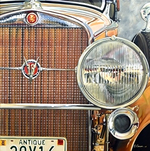 Artist Bobbie Crews | 1937 Fire Engine